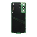 Back Cover Glass With Camera Lens Compatible Samsung Galaxy S22 5G (Service Pack) (White) 