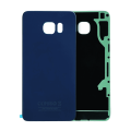 Back Cover Glass Compatible For Samsung Galaxy S6 Edge  (Service Pack) (Black Sapphire)