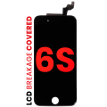 LCD Assembly With Steel Plate Compatible For iPhone 6S (Aftermarket Pro: XO7 Incell) (Black)