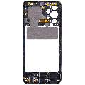 Mid-Frame Housing Compatible For Samsung Galaxy A23 5G (A236U / A236B / 2022) (US & International Version) (Black)
