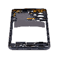 Mid-Frame Housing Compatible For Samsung Galaxy A23 5G (A236U / A236B / 2022) (US & International Version) (Black)