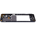 Mid-Frame Housing Compatible For Samsung Galaxy A23 5G (A236U / A236B / 2022) (US & International Version) (Black)