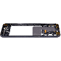 Mid-Frame Housing Compatible For Samsung Galaxy A23 5G (A236U / A236B / 2022) (US & International Version) (Black)