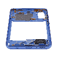 Mid-Frame Housing Compatible For Samsung Galaxy A41 (A415 / 2020) (Aftermarket Plus) (Prism Crush Blue)
