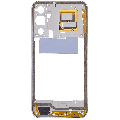 Mid-Frame Housing Compatible For Samsung Galaxy A24 4G (A245 / 2023) (Blue gradient)