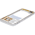 Mid-Frame Housing Compatible For Samsung Galaxy A24 4G (A245 / 2023) (Blue gradient)