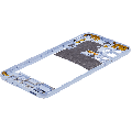 Mid-Frame Housing Compatible For Samsung Galaxy A23 5G (A236U / A236B / 2022) (US & International Version)(Blue)