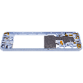 Mid-Frame Housing Compatible For Samsung Galaxy A23 5G (A236U / A236B / 2022) (US & International Version)(Blue)