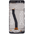LCD Assembly With Frame Compatible For Huawei P10 (Refurbished) (Black)