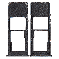 Single Sim Card Tray Compatible For Samsung Galaxy A23 5G (A236 / 2022) (Black)
