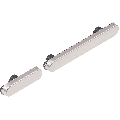 Hard Buttons (Power / Volume) Compatible For Google Pixel 8 Pro (Porcelain)