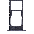 Dual Sim Card Tray Compatible For Samsung Galaxy A25 5G (A256 / 2023) (Brave Black)