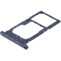 Dual Sim Card Tray Compatible For Samsung Galaxy A25 5G (A256 / 2023) (Brave Black)