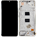 LCD Assembly With Frame Compatible For Xiaomi Redmi Note 13 4G  (Aftermarket: Incell) (Mint Green)