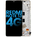 LCD Assembly With Frame Compatible For Xiaomi Redmi Note 13 4G  (Aftermarket: Incell) (Mint Green)