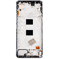 OLED Assembly With Frame Compatible For Xiaomi Redmi Note 13 4G (Refurbished) (Ice Blue)