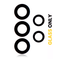 Back Camera Lens (Glass Only) With Adhesive Compatible For Samsung Galaxy A73 (A735 / 2022) (5 Piece Set) (10 Pack)