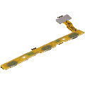 Power & Volume Button Flex Cable Compatible For Xiaomi Redmi Note 13 Pro Plus 5G