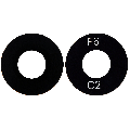 Back Camera (Wide / Ultra Wide) Lens (Glass Only) With Adhesive Compatible For Xiaomi Redmi Note 12T Pro / Poco X4 GT