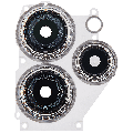 Back Camera Lens With Bracket / Bezel Compatible For Xiaomi Redmi Note 12R (Blue)