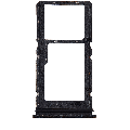 Sim Card Tray Compatible For Xiaomi Redmi Note 12R (Black)