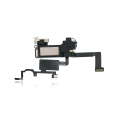 Earpiece Speaker With Proximity Sensor Cable Compatible For iPhone 12 / 12 Pro (Warning: Soldering Required For Face ID Functionality) (Aftermarket)