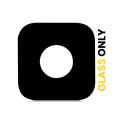 Back Camera Lens (Glass Only) With Adhesive Compatible For Samsung Galaxy S6 / S6 Edge (Black Sapphire) (10 Pack)