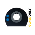 Back Camera Lens (Glass Only) With Adhesive Compatible For Motorola Moto Z2 Play (XT1710 / 2017) (Black)