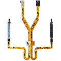 Fingerprint Reader With Flex Cable Compatible For Xiaomi Redmi Note 12T Pro / Poco X4 GT (Blue)