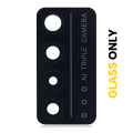 Back Camera Lens (Glass Only) With Adhesive Compatible For T-Mobile Revvl V+ 5G (Nebula Black)