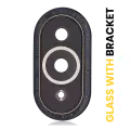 Back Camera Lens With Bracket Compatible For Huawei Nova 10 Pro (Black)
