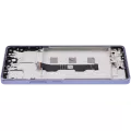 OLED Assembly With Frame Compatible For Xiaomi Redmi Note 13 Pro 4G / Xiaomi Poco M6 Pro 4G (Refurbished) (Purple)