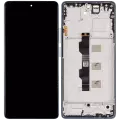 OLED Assembly With Frame Compatible For Xiaomi Redmi Note 13 Pro 4G / Xiaomi Poco M6 Pro 4G (Refurbished) (Forest Green)