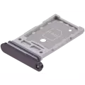 Dual Sim Card Tray Compatible For Samsung Galaxy S24 5G / S24 Plus 5G (Onyx Black)