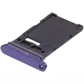 Single Sim Card Tray Compatible For Samsung Galaxy S24 5G / S24 Plus 5G (Cobalt Violet)