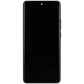 OLED Assembly With Frame Compatible For Motorola Moto Edge 50 Pro (XT2403 / 2024) (Refurbished) (Black Beauty)