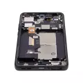 OLED Assembly With Frame Compatible For Motorola Moto Edge 50 Pro (XT2403 / 2024) (Refurbished) (Black Beauty)