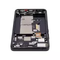 OLED Assembly With Frame Compatible For Motorola Moto Edge 50 Pro (XT2403 / 2024) (Refurbished) (Black Beauty)