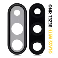 Back Camera Lens With Bezel Ring Compatible For Huawei P30 Lite (Midnight Black) (4GB RAM)
