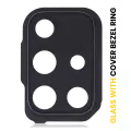 Back Camera Lens With Cover Bezel Ring Compatible For Samsung Galaxy  A71 5G (A716 / 2020) (All Colors)