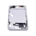 Mid-Frame Housing With Power And Volume Button Compatible For iPhone 15 Plus (International Version) (Aftermarket Plus) (Blue)