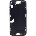Mid-Frame Housing With Power And Volume Button Compatible For iPhone 15 Plus (US Version) (Aftermarket Plus) (Black)