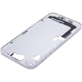 Mid-Frame Housing With Power And Volume Button Compatible For iPhone 15 Plus (US Version) (Aftermarket Plus) (Blue)