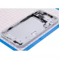 Mid-Frame Housing With Power And Volume Button Compatible For iPhone 15 Plus (US Version) (Aftermarket Plus) (Blue)