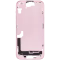 Mid-Frame Housing With Power And Volume Button Compatible For iPhone 15 Plus (US Version) (Aftermarket Plus) (Pink)