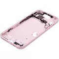 Mid-Frame Housing With Power And Volume Button Compatible For iPhone 15 Plus (US Version) (Aftermarket Plus) (Pink)