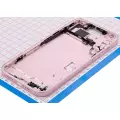 Mid-Frame Housing With Power And Volume Button Compatible For iPhone 15 Plus (US Version) (Aftermarket Plus) (Pink)