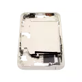 Mid-Frame Housing With Power And Volume Button Compatible For iPhone 15 Plus (US Version) (Aftermarket Plus) (Yellow)
