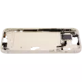 Mid-Frame Housing With Power And Volume Button Compatible For iPhone 15 Plus (US Version) (Aftermarket Plus) (Yellow)