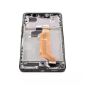 OLED Assembly With Frame Compatible For Honor 50 (Refurbished) (Midnight Black)